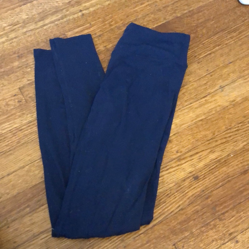 Navy leggings